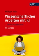 Cover Wissenschaftliches Arbeiten mit KI