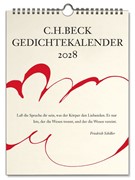 Cover C.H. Beck Gedichtekalender