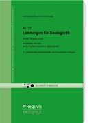 Cover Leistungsbild und Honorierung - Leistungen für Baulogistik