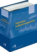 Cover Personenbeförderungsrecht • ohne Aktualisierungsservice