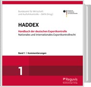 Cover HADDEX • Handbuch der deutschen Exportkontrolle