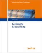 Cover Bayerische Bauordnung - mit Aktualisierungsservice