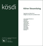 Cover KÖSDI - Kölner Steuerdialog