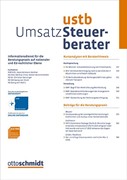 Cover Umsatz-Steuer-Berater • UStB