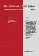 Cover steueranwaltsmagazin