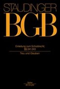 Cover J. von Staudingers Kommentar zum Bürgerlichen Gesetzbuch: Staudinger BGB - Buch 1: Allgemeiner Teil