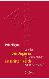 Cover: Hayes, Peter, Die Degussa im Dritten Reich