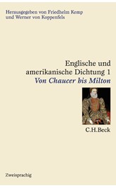 Cover: , Englische Dichtung: Von Chaucer bis Milton