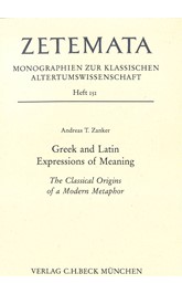 Cover: , Greek and Latin Expressions of Meaning