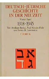 Cover: Barkai, Avraham / Mendes-Flohr, Paul, Aufbruch und Zerstörung 1918-1945