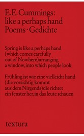 Cover: Cummings, Edward Estlin, like a perhaps hand