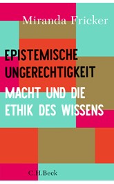 Cover: Fricker, Miranda, Epistemische Ungerechtigkeit