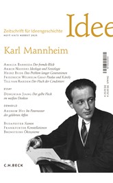 Cover: , Zeitschrift für Ideengeschichte Heft XIX/3 Herbst 2025