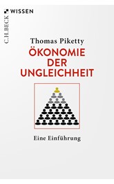 Cover: Piketty, Thomas, Ökonomie der Ungleichheit