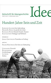 Cover: , Zeitschrift für Ideengeschichte Heft XXI/1 Frühjahr 2027