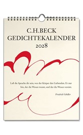 Cover: , C.H. Beck Gedichtekalender