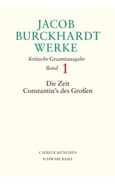 Cover: Burckhardt, Jacob, Die Zeit Constantin's des Großen