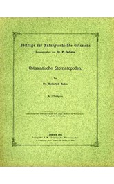 Cover: , Ostasiatische Stomatopoden