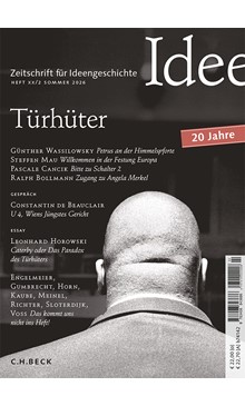 Cover: 20 Jahre Zeitschrift für IdeengeschichteCover: , Zeitschrift für Ideengeschichte Heft XX/2 Sommer 2026