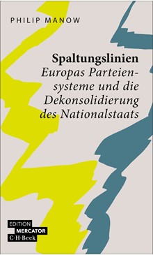 Cover:  Sachbücher des Monats Juli und August: Platz 7Cover: Philip Manow, Spaltungslinien