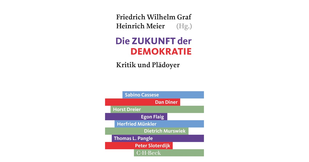 Die Zukunft der Demokratie | Graf, Friedrich Wilhelm / Meier