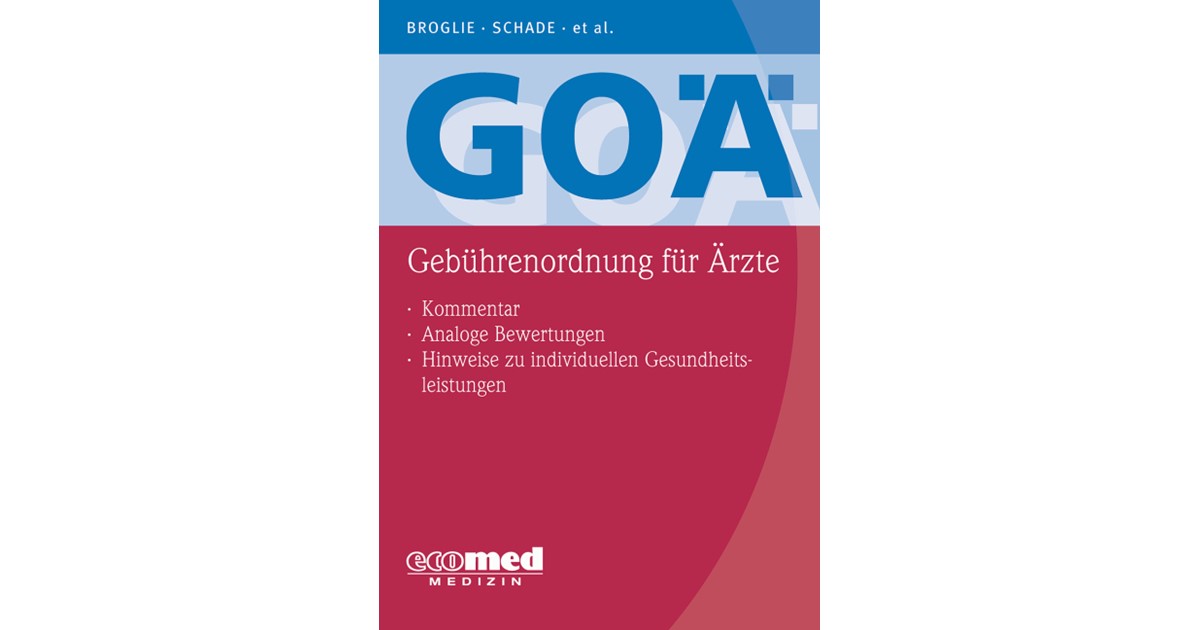 Kommentar zur Gebührenordnung