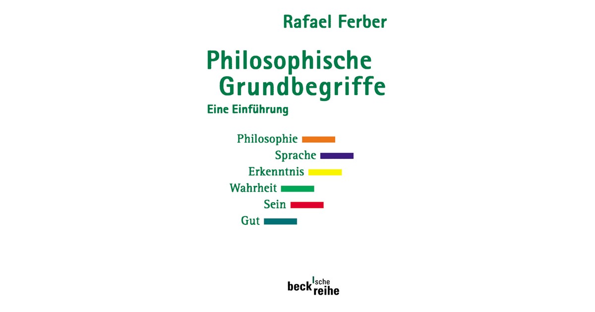 Philosophische Grundbegriffe 1 | Ferber, Rafael | Broschur