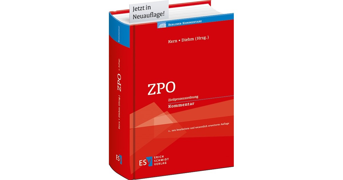 Kern / Diehm (Hrsg.) | ZPO | 2. Auflage | 2020 | beck-shop.de