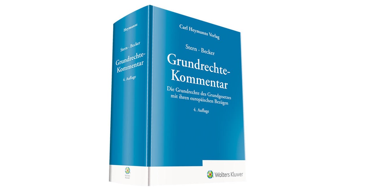 Stern / Becker | Grundrechte-Kommentar | 4. Auflage | 2024