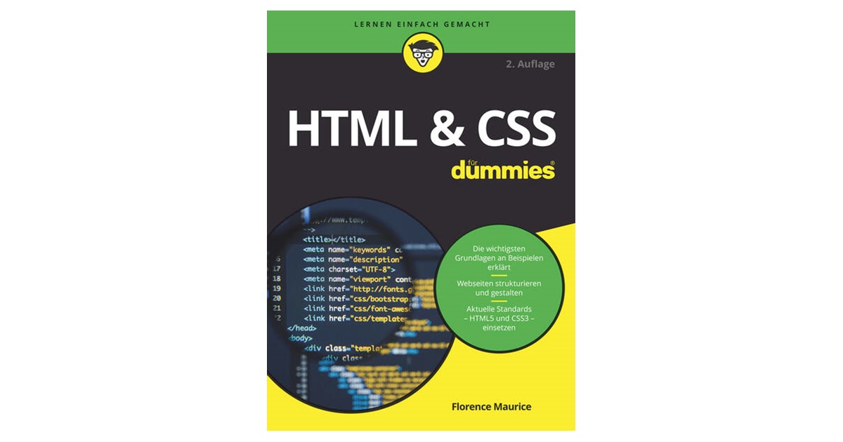 Maurice | HTML & CSS für Dummies | 2. Auflage | 2022 | beck-shop.de