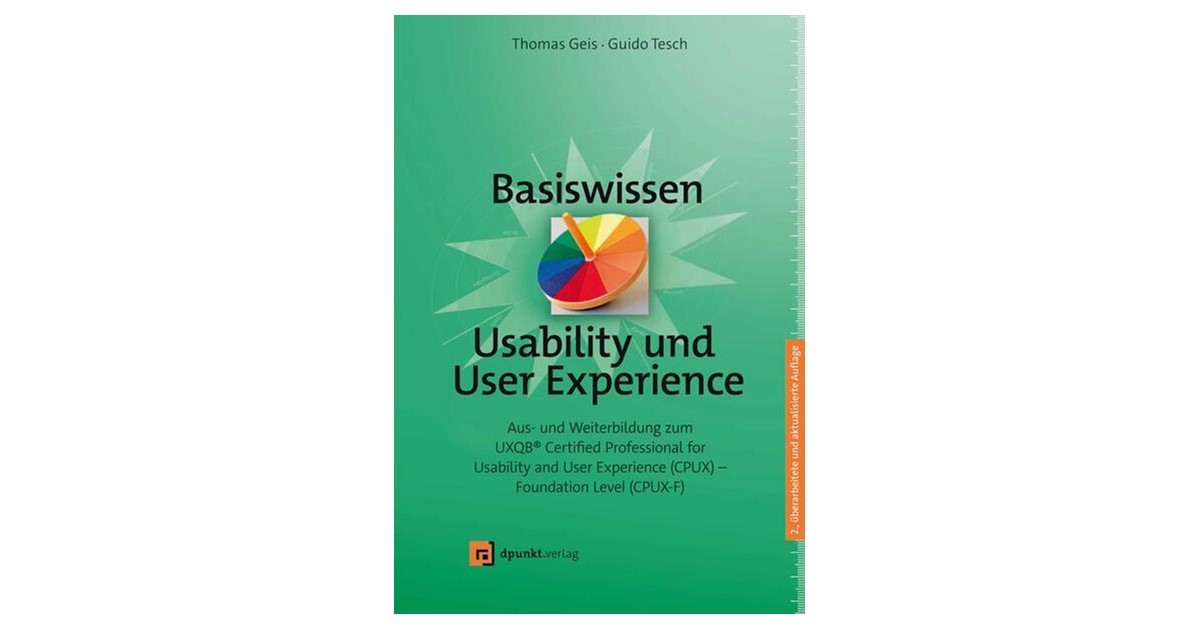 Geis / Tesch | Basiswissen Usability und User Experience | 2. Auflage ...
