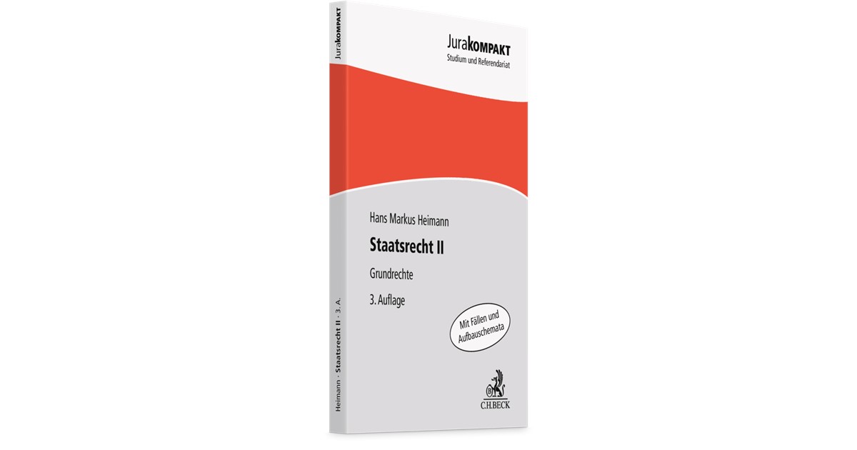 Heimann | Staatsrecht II | 3. Auflage | 2024 | beck-shop.de