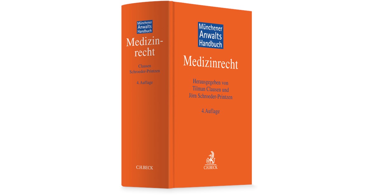 Münchener Anwaltshandbuch Medizinrecht | 4. Auflage | 2026 | beck