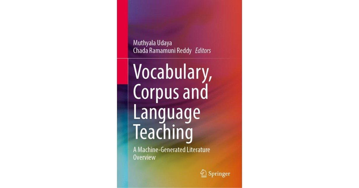 Udaya / Reddy | Vocabulary, Corpus and Language Teaching | 1. Auflage ...