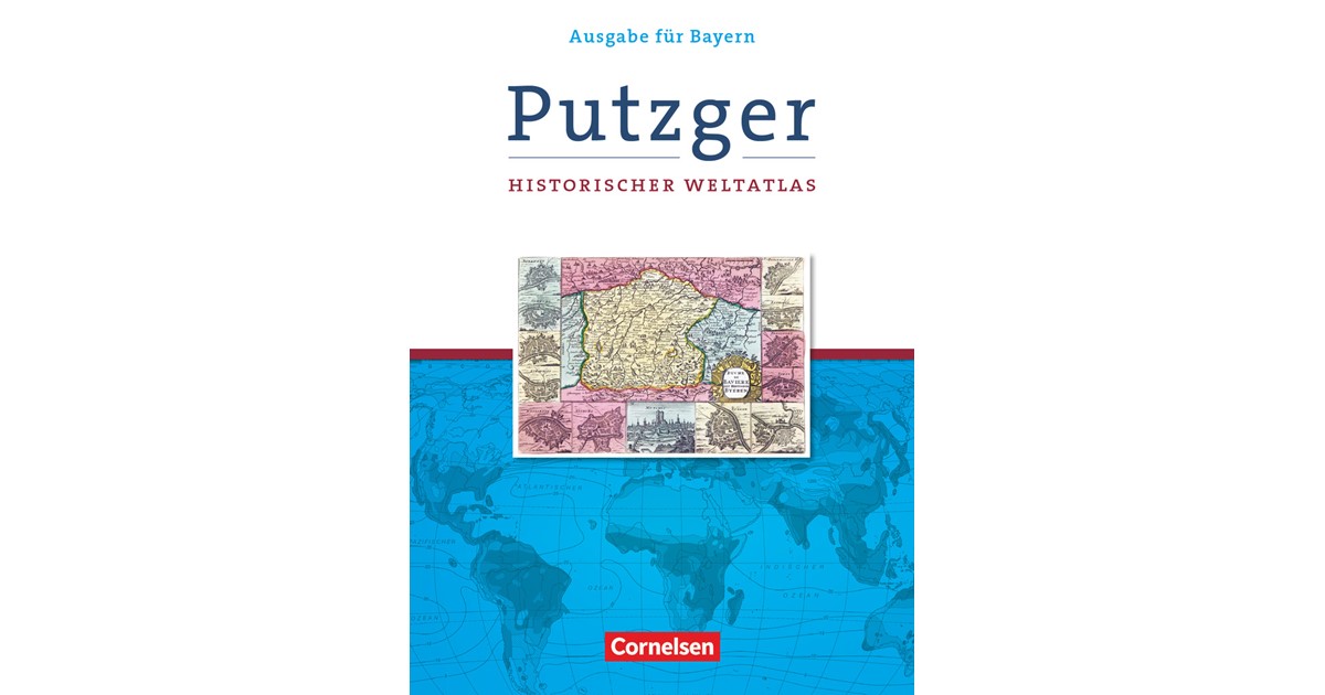 Schwarzrock | Putzger Historischer Weltatlas. Kartenausgabe Bayern
