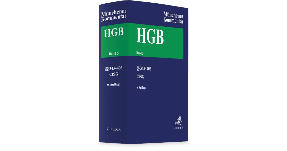 Münchener Kommentar zum Handelsgesetzbuch: HGB, Band 5