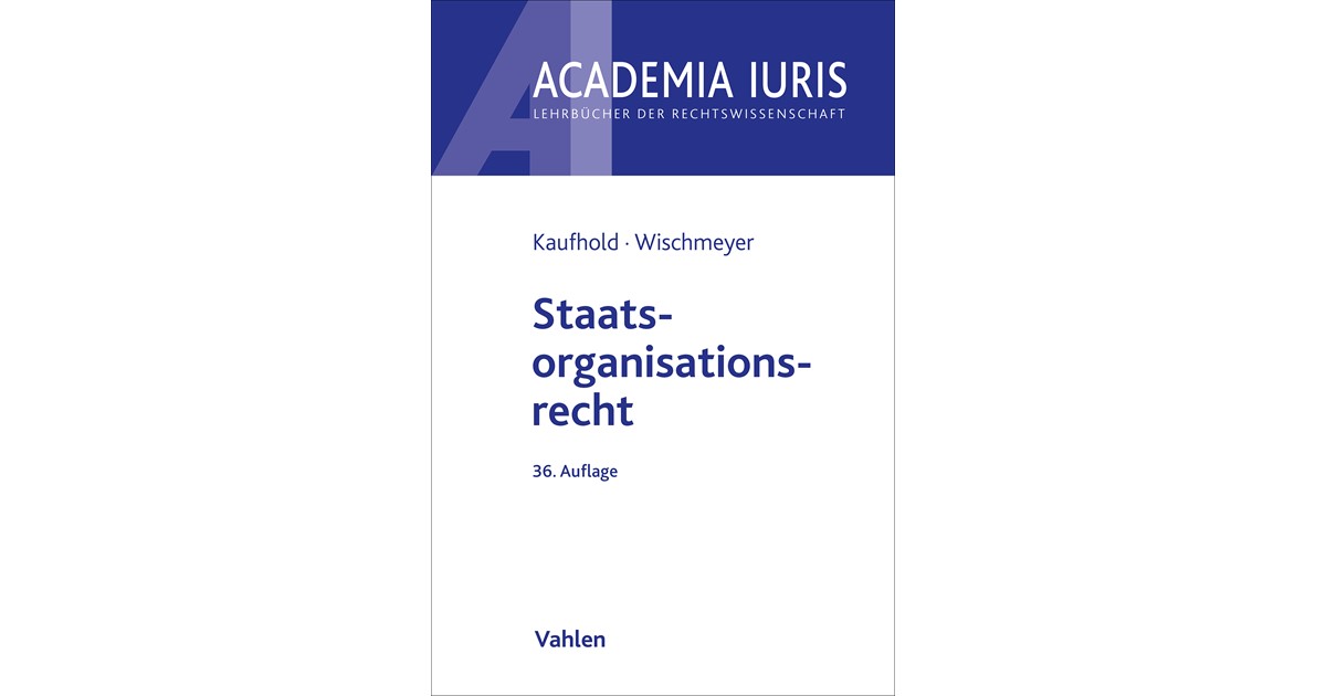 Jörn Ipsen Staatsrecht II 24. Auflage Ipsen Staatsrecht Ii