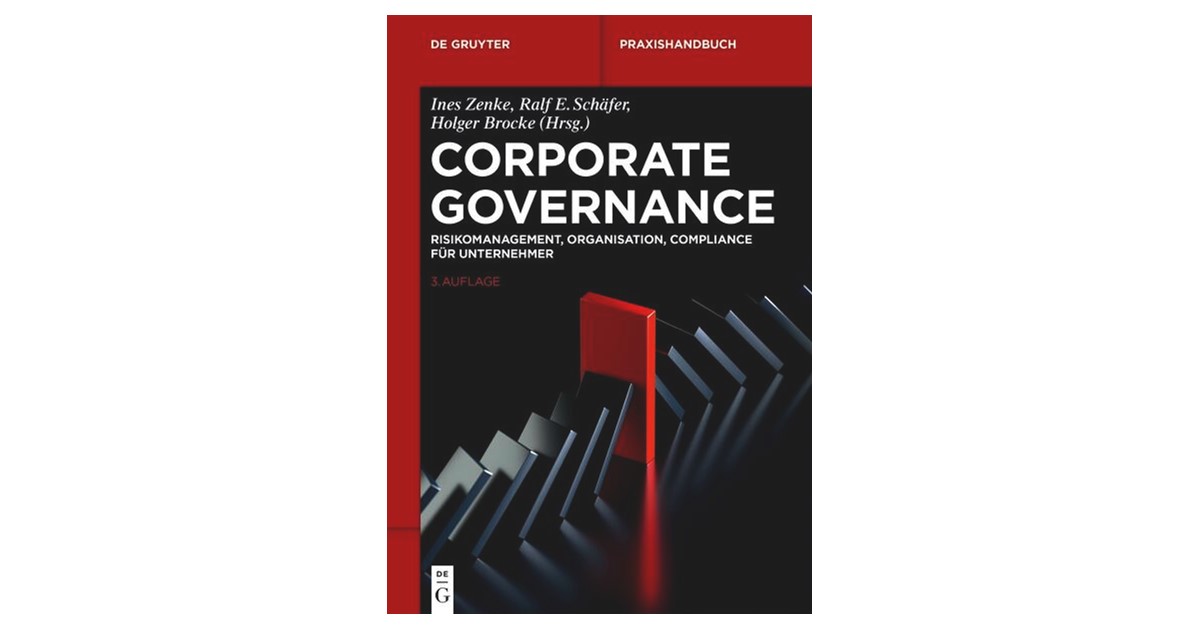 Zenke / Schäfer | Corporate Governance | 3. Auflage | 2025 | beck