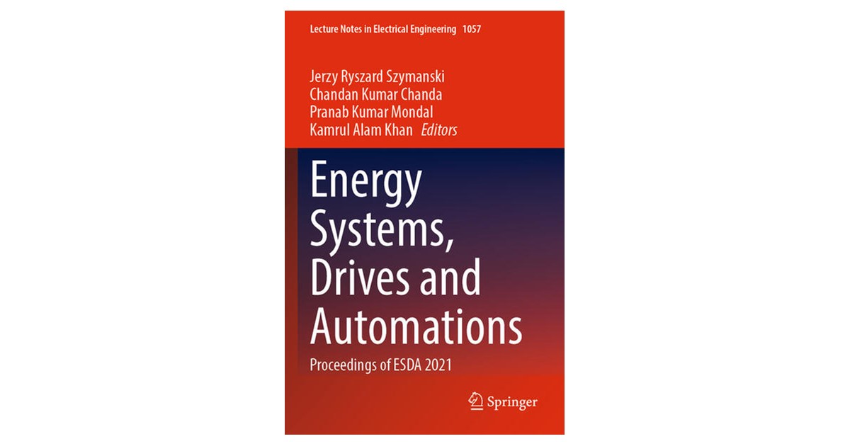 Szymanski / Chanda | Energy Systems, Drives and Automations | 1 ...