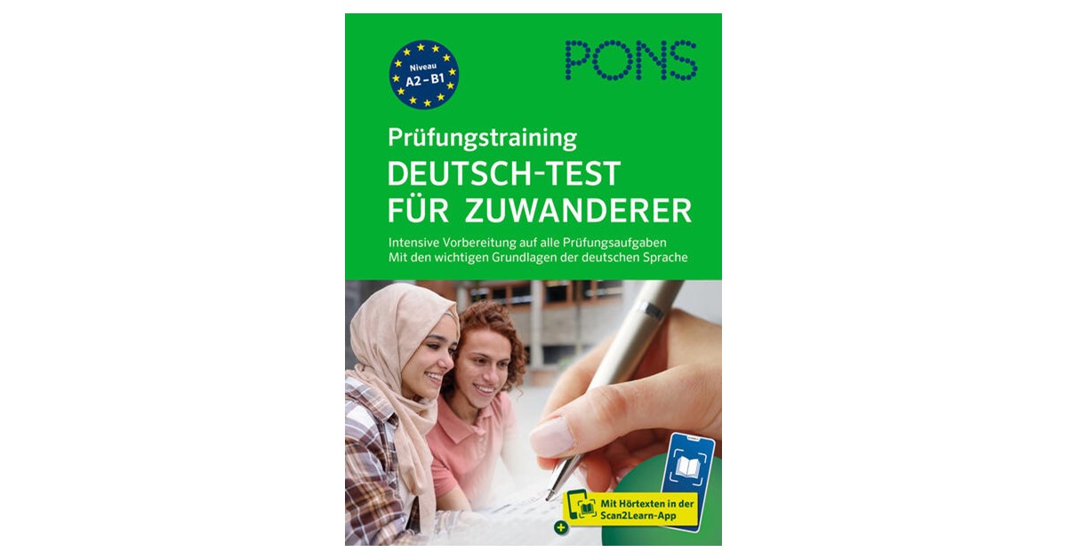 PONS Prüfungstraining Deutsch-Test für Zuwanderer | 2. Auflage | 2025 ...
