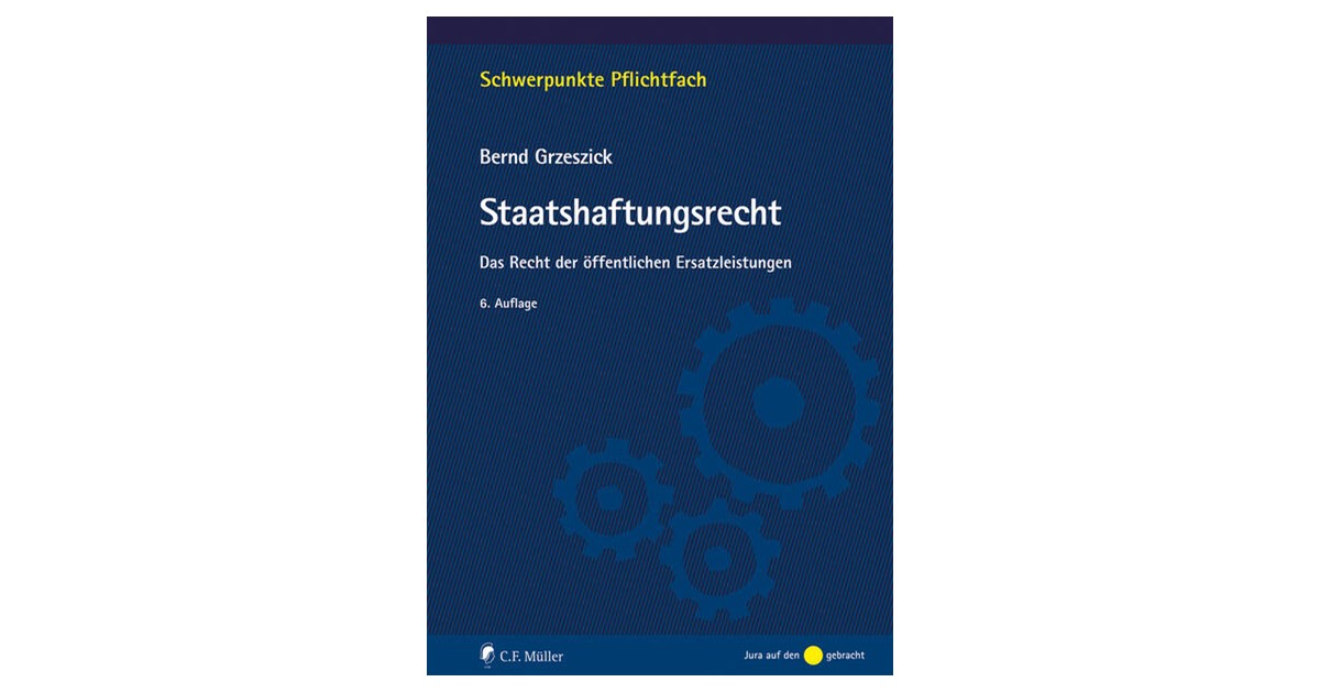 Grzeszick | Staatshaftungsrecht | 6. Auflage | 2025 | beck-shop.de