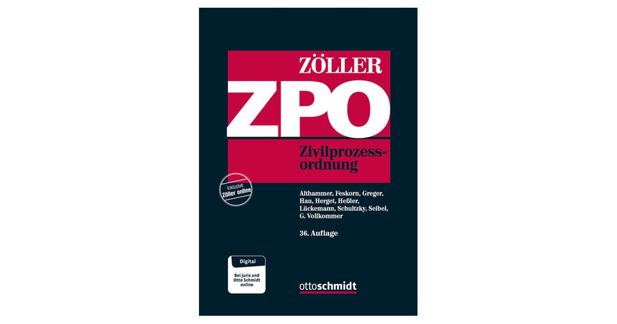 Kommentar Zur Zivilprozessordnung ドイツ語版 Kommentar Zur