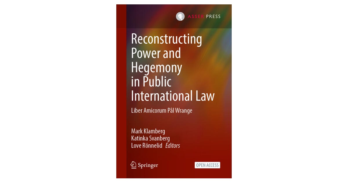Klamberg / Svanberg | Reconstructing Power and Hegemony in Public ...