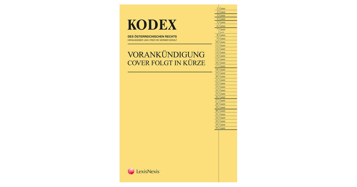 Doralt | KODEX Internationales Privatrecht 2026 | 11. Auflage | 2026 ...