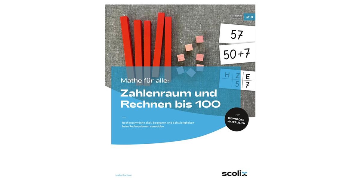 Bochow | Mathe für alle: Zahlenraum und Rechnen bis 100 | 1. Auflage ...