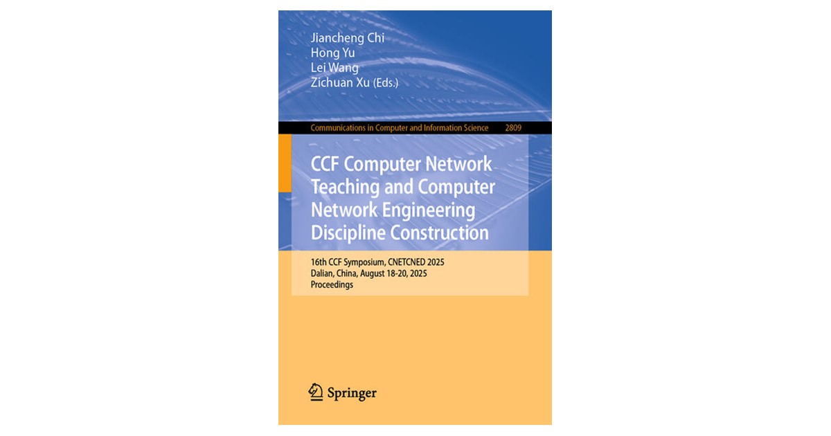 Chi / Yu | CCF Computer Network Teaching and Computer Network ...