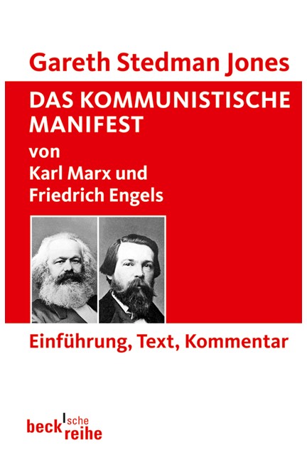 Cover: Gareth Stedman Jones, Das Kommunistische Manifest