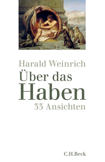Cover: Harald Weinrich, Über das Haben