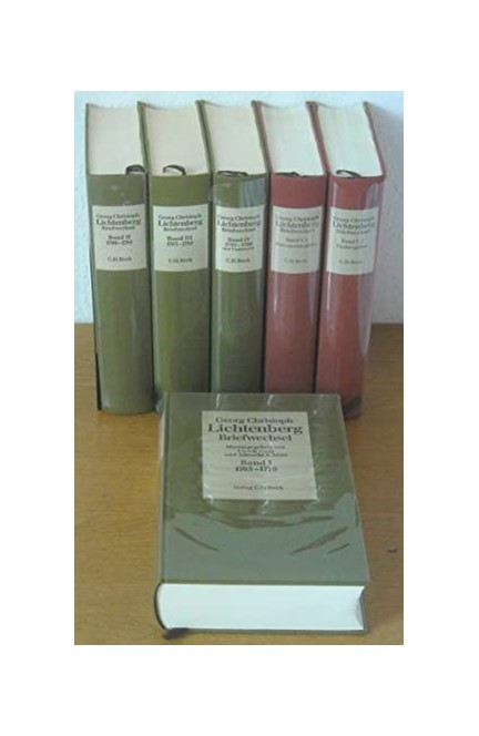 Cover: Albrecht Schöne|Georg Christoph Lichtenberg, Lichtenberg, Briefwechsel