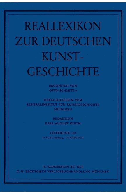 Cover: Otto Schmitt|Wolfgang Augustyn, Reallexikon zur Deutschen Kunstgeschichte  Bd. 9: Firstbekrönung - Flügelretabel